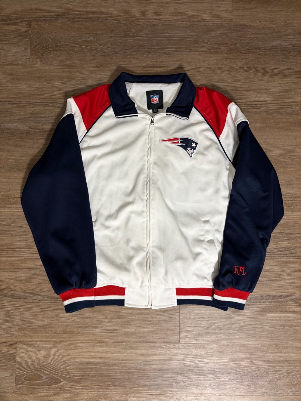 Vintage Patriots Jacket Size XL men